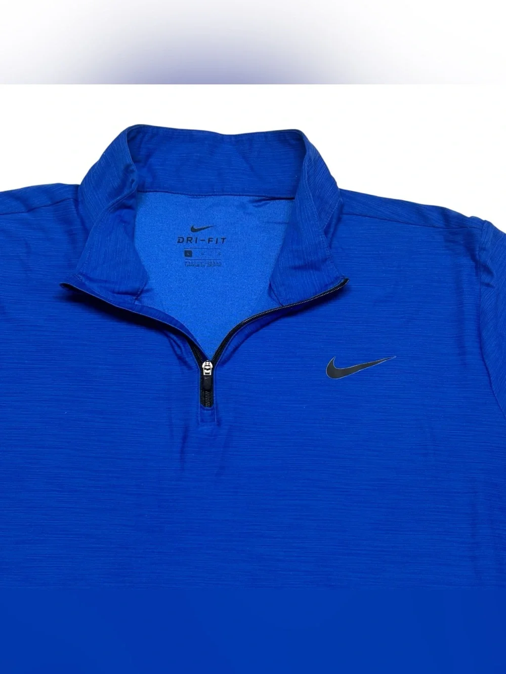 Nike Golf Mens Size L Sweatshirt Running Gym Training Activewear 1/4 Zip